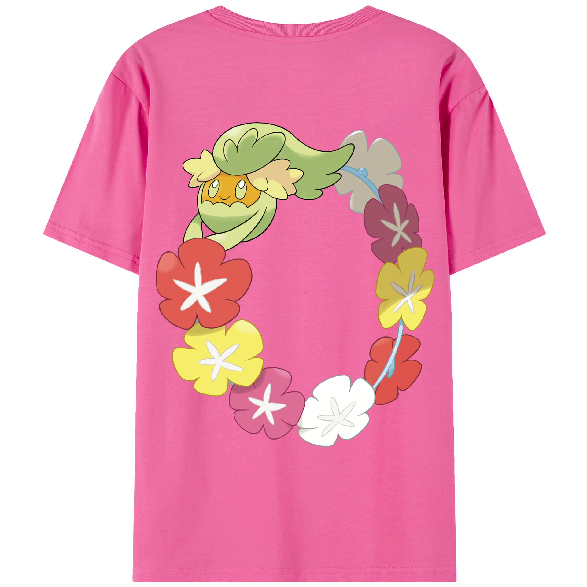 （画像用） ポケットモンスター Pokémon レディース半袖Tシャツ(バックプリント)